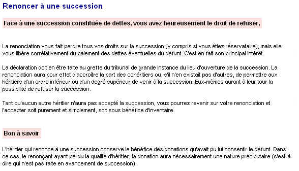 lettre pour partage succession