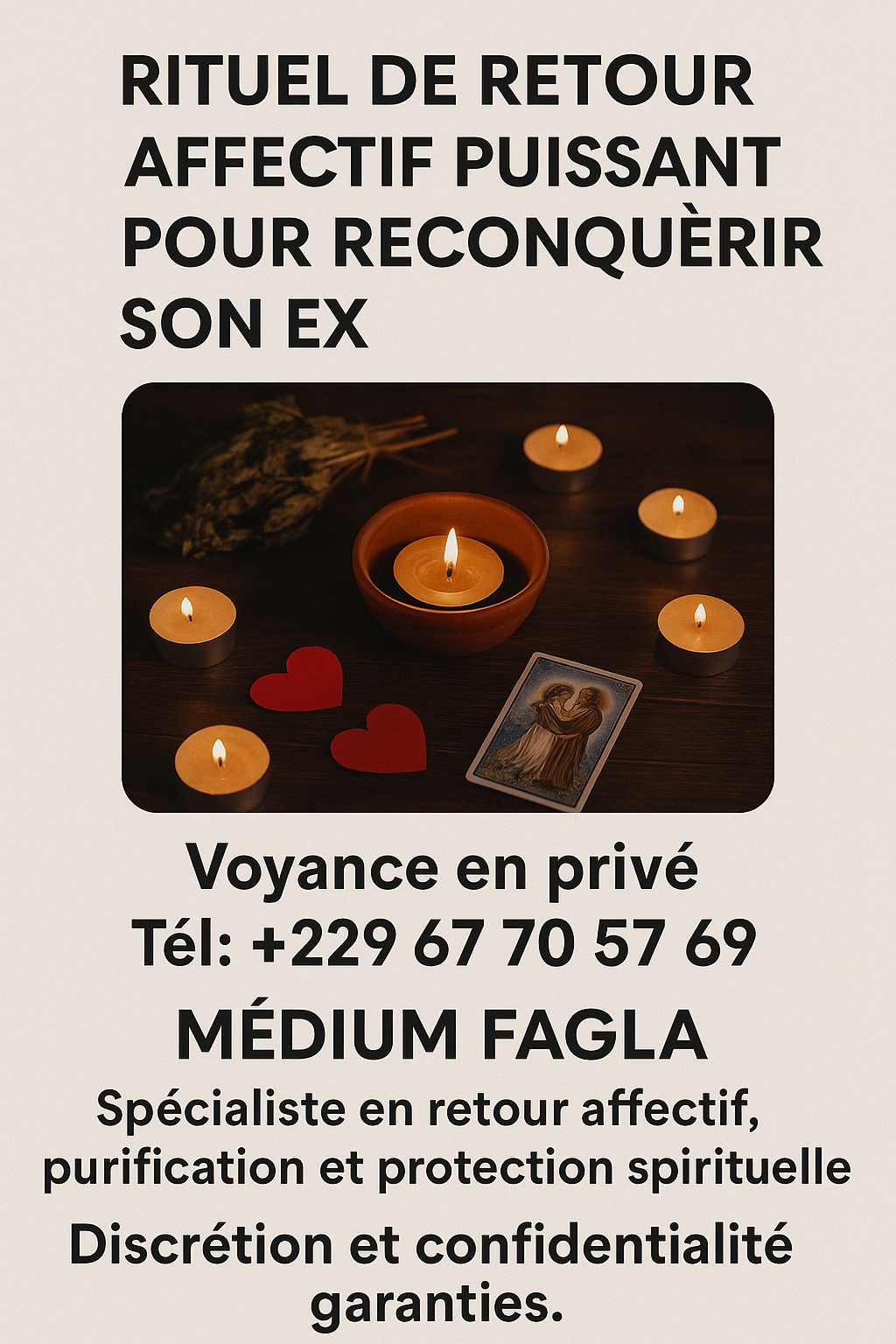 Rituels d'Amour efficaces : Retour de l'être aimé et retour affectif