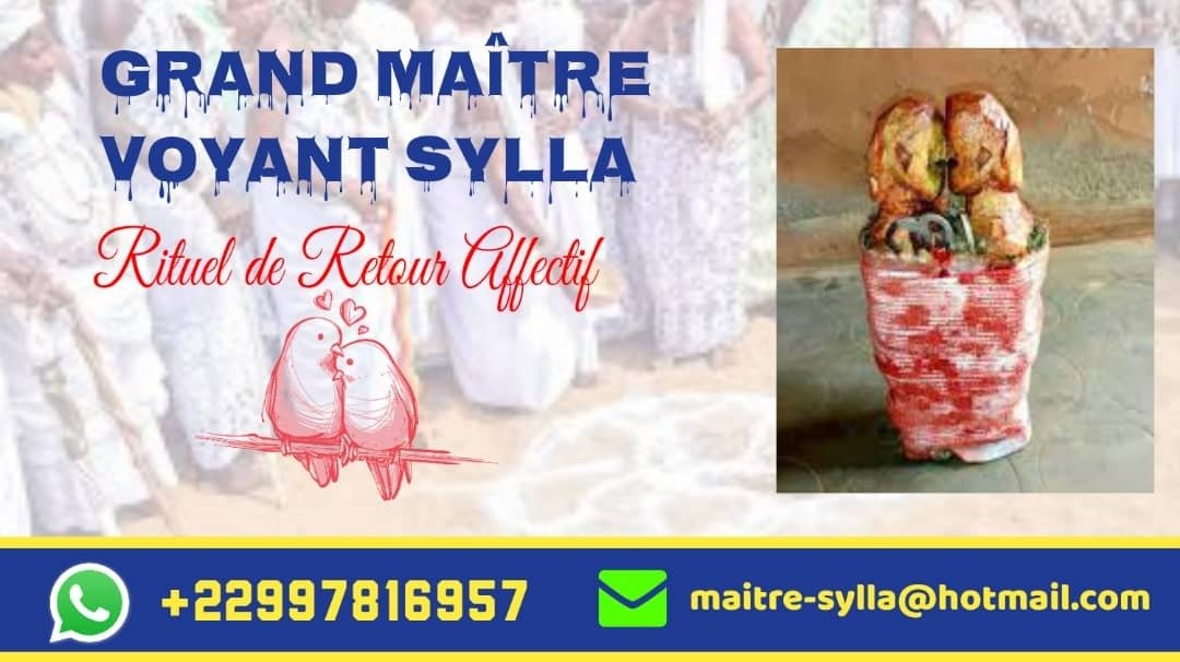 Retour affectif rapide de l’être aimé en 24h +22997816957 whatsapp