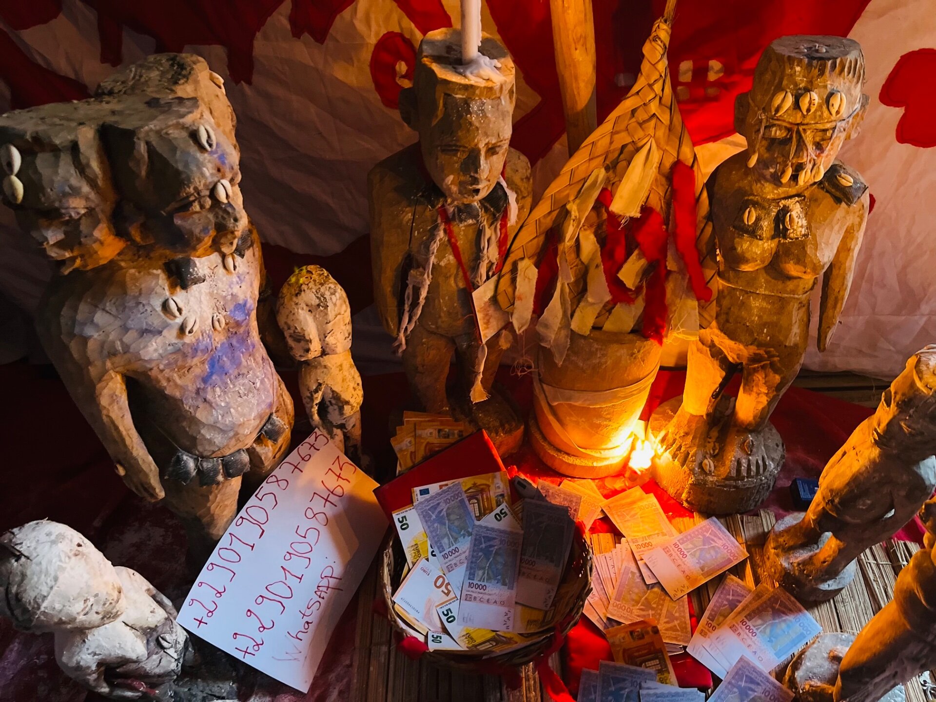 Les rituel du portefeuille magique en euro +229 0190587673