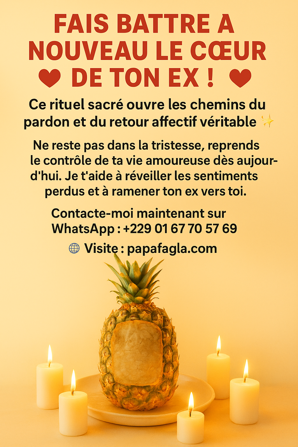 Le secret d’un retour affectif immédiat qui marche vraiment