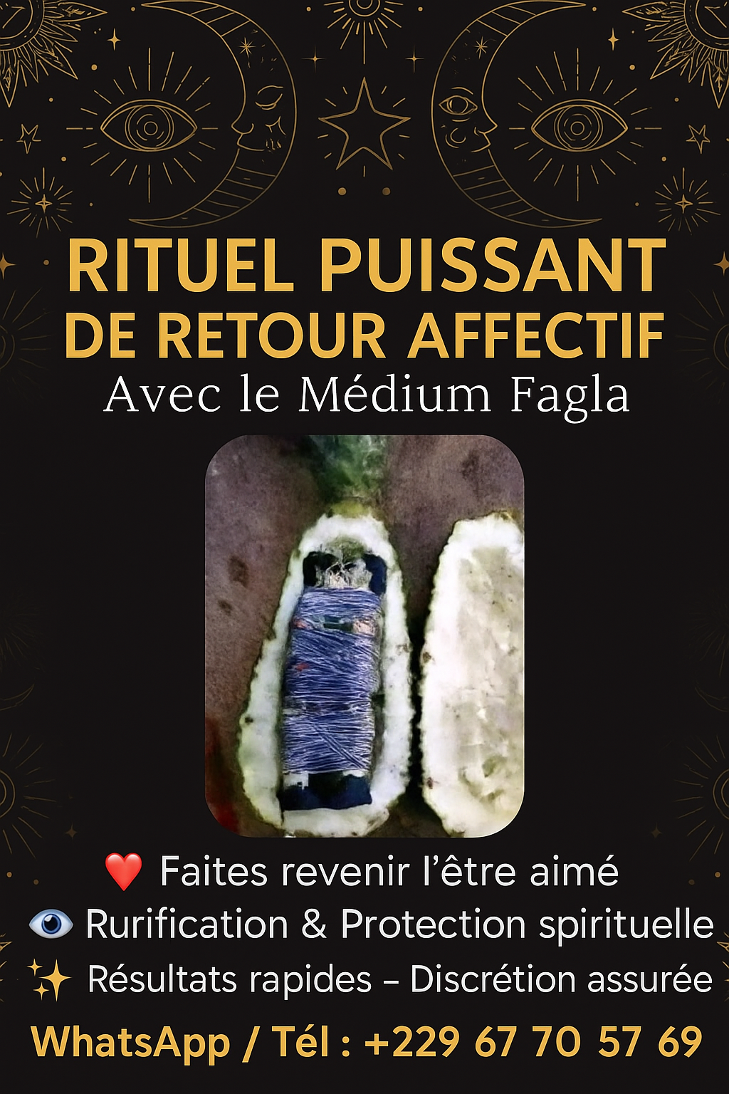 Retour affectif immédiat par rituel puissant de confiance