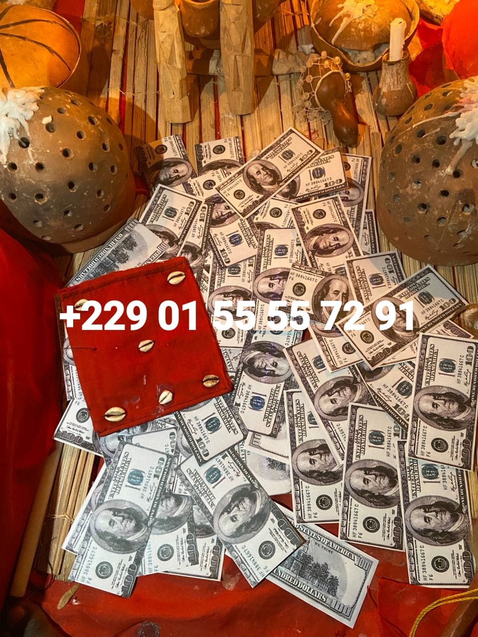 L'UNIQUE SECRET POUR OBTENIR LE VRAI PORTEFEUILLE MAGIQUE EN DOLLARS A DISTANCE +229 55 55 72 91