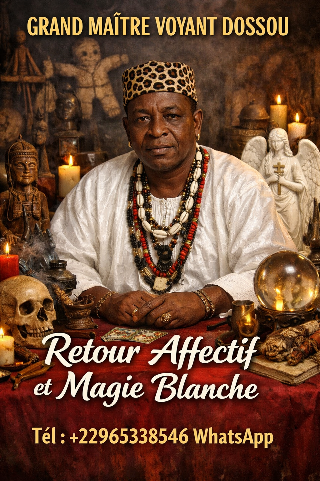 Retour affectif immédiat +22960663782 whatsapp