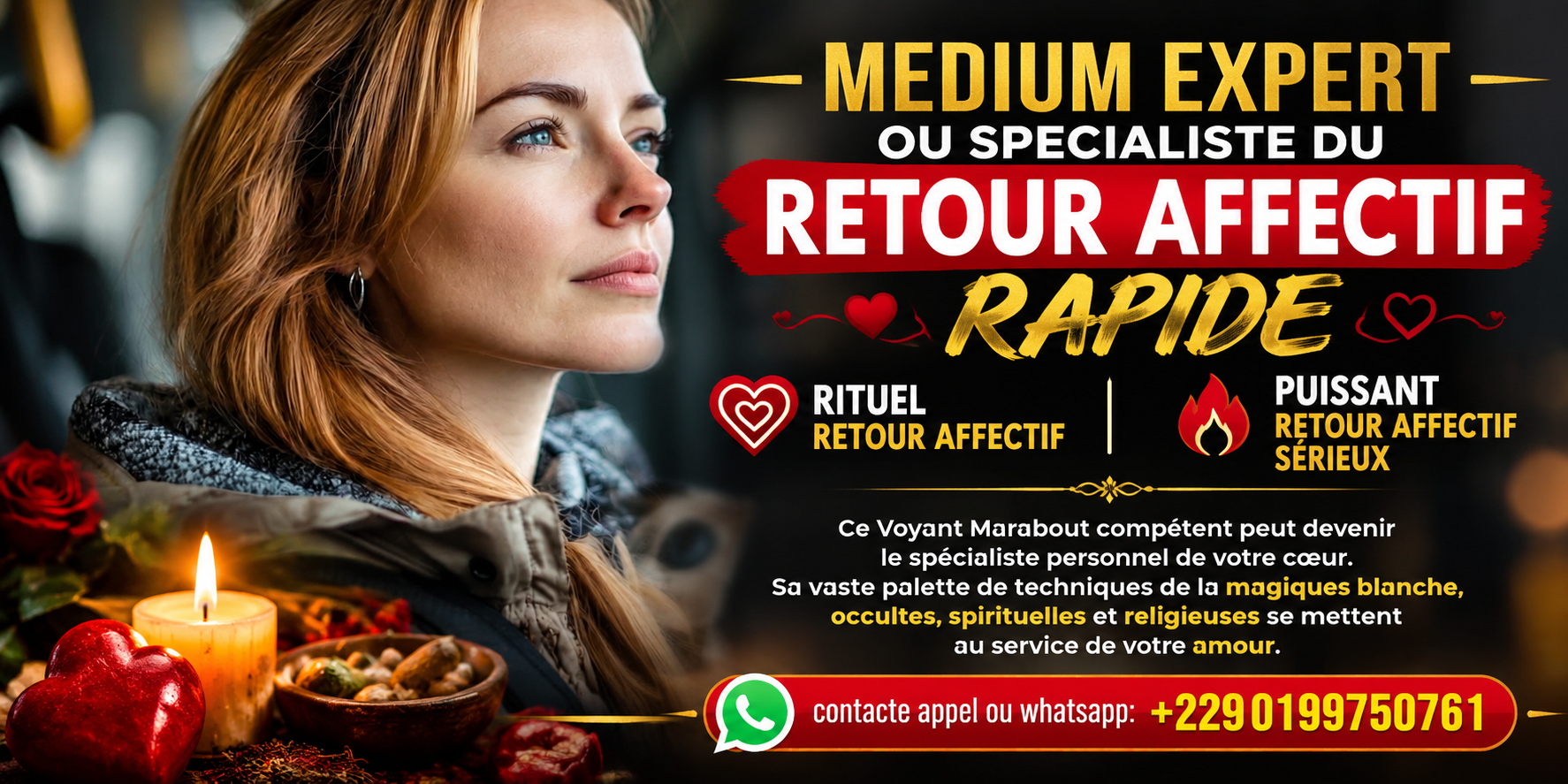 Comment jeter un vrai sort d’amour à quelqu’un ?, Résultat Rapide - Retour affectif amoureux, Retour affectif rapide et efficace, Marabout pas cher et efficace?