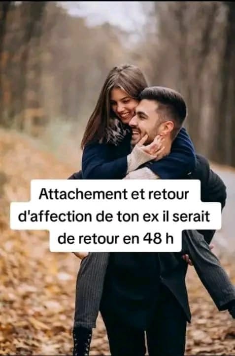 Retour d'affection amoureux immédiat rapide Tel :+229 90 47 86 07